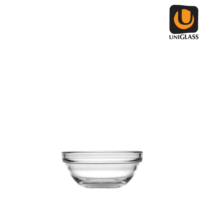 58125 Γυάλινo μπωλ Φ9cm, ξηρών καρπών, τσιπς UNIGLASS