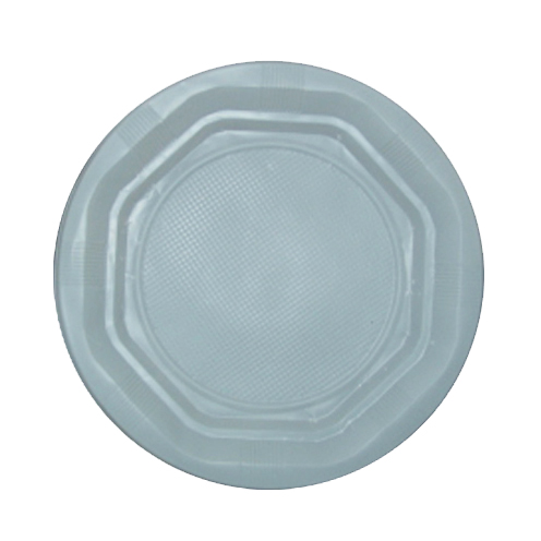 PS-195CWA ΣΕΤ 100 πιάτα πλαστικά PS πολύ οικονομικά μιας χρήσης 19.5cm διάμετρος