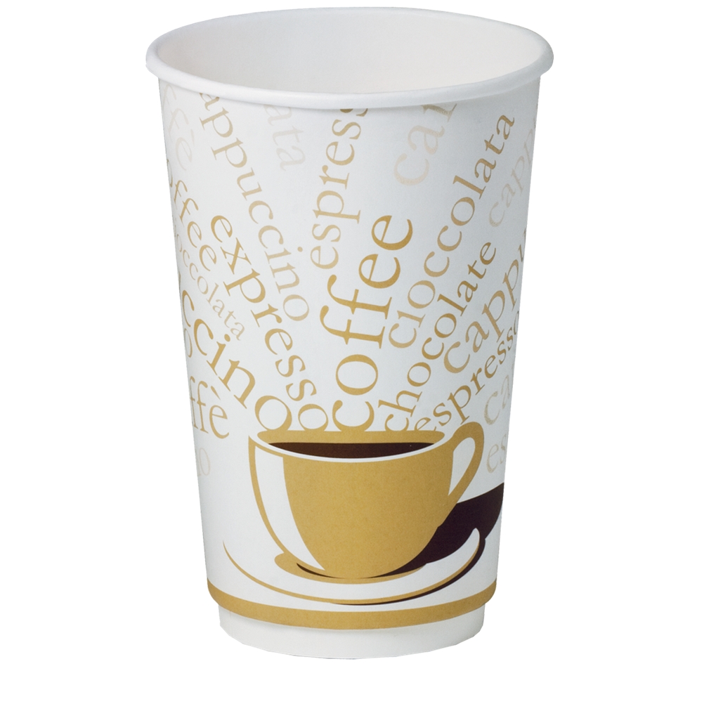 109DW-50 Ποτήρι Ζεστών Χάρτινο 2 Τοιχωμάτων 475ml-16oz , Ιταλίας