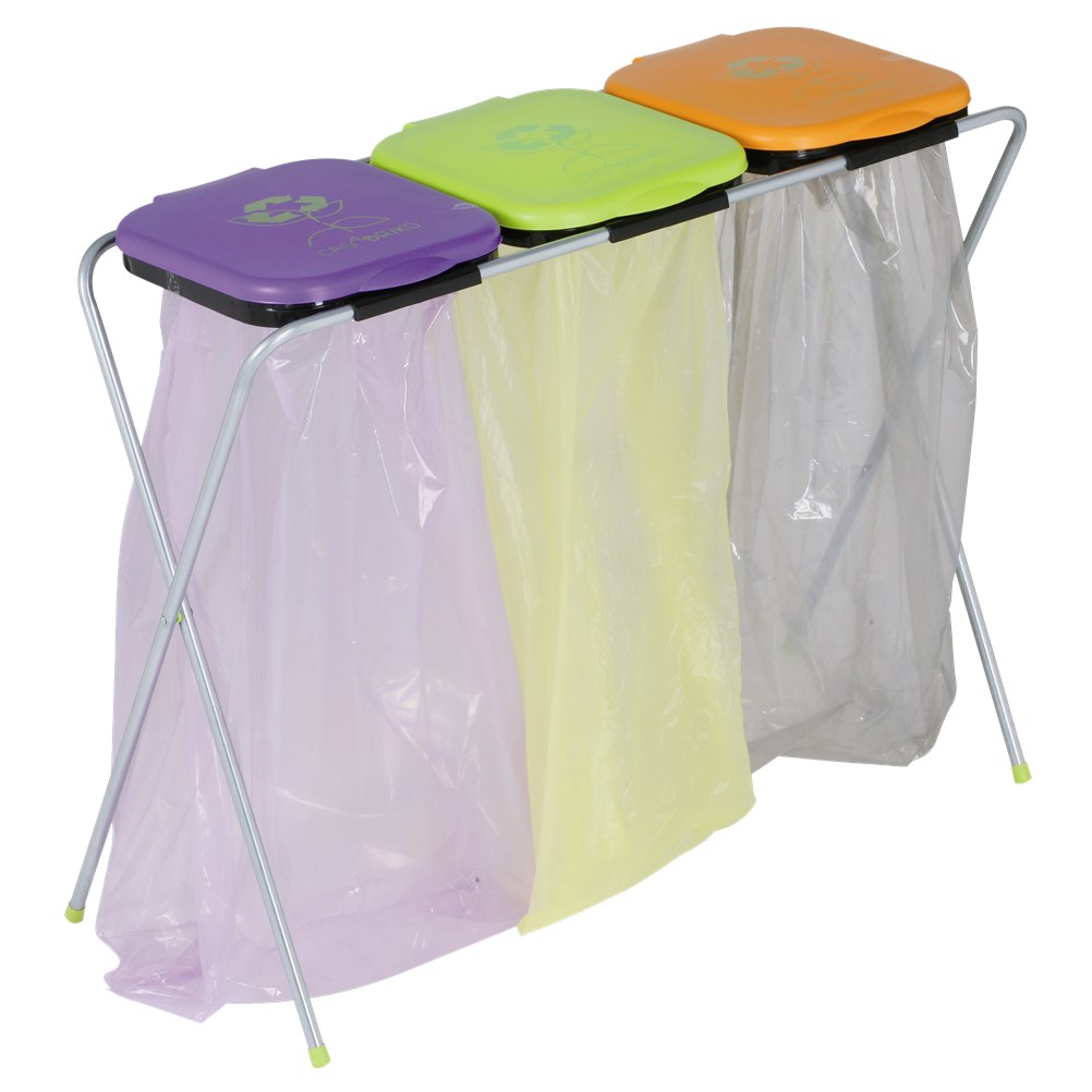 51143 Καλάθι ανακύκλωσης για 3 σακούλες, 88x16x100, Ιταλικής Κατασκευής