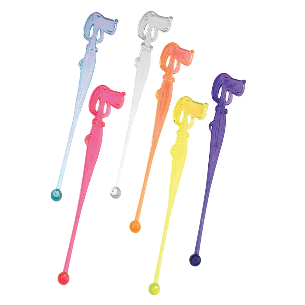 FM-1-T Πλαστικοί Αναδευτήρες κοκτέιλ 19,5cm σε διάφορα χρώματα, Ιταλίας