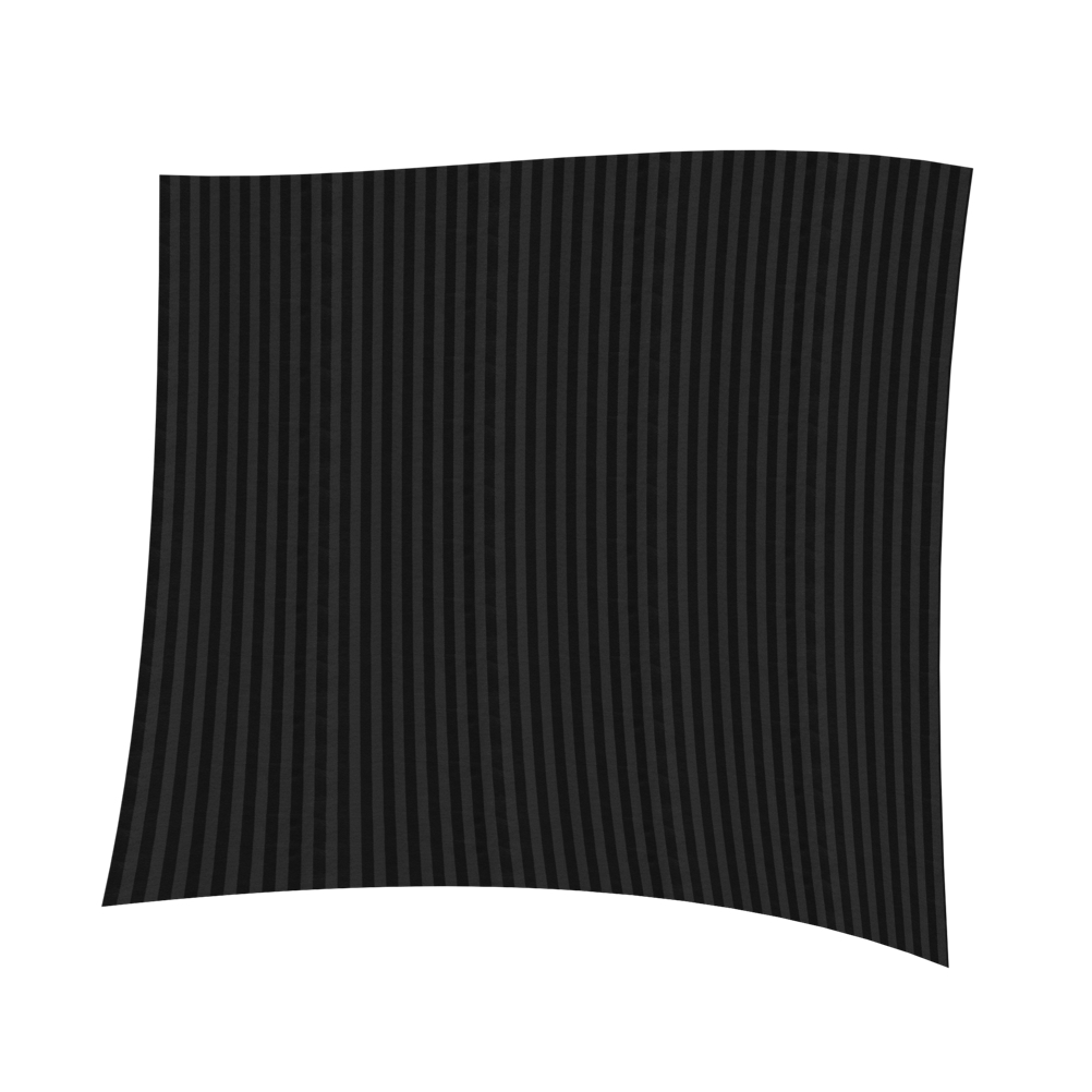 TRC90-150150-BK Τραπεζομάντηλο από ύφασμα 90gr/m2, 150x150cm, μαύρο ριγέ