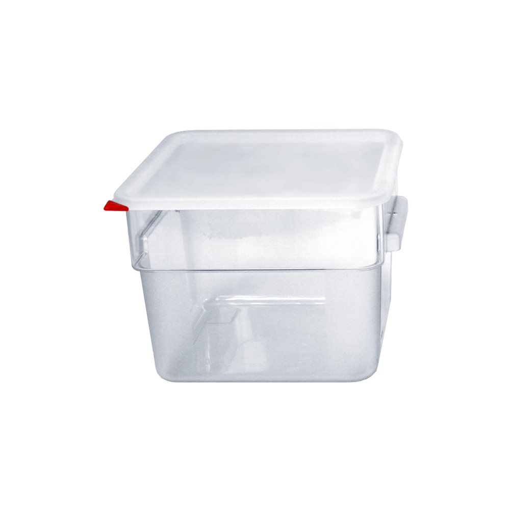 ARAVEN-11855/12LT Δοχείο Τροφίμων απο  PP, με Καπάκι, Αεροστεγές, 12Lt, 29x29xΥ21cm, Διάφανο, ARAVEN