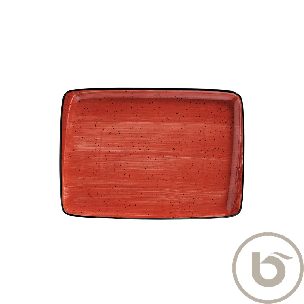 APSMOV26DT Δίσκος Ορθογώνιο πορσελάνης 23x16cm, Passion, BONNA