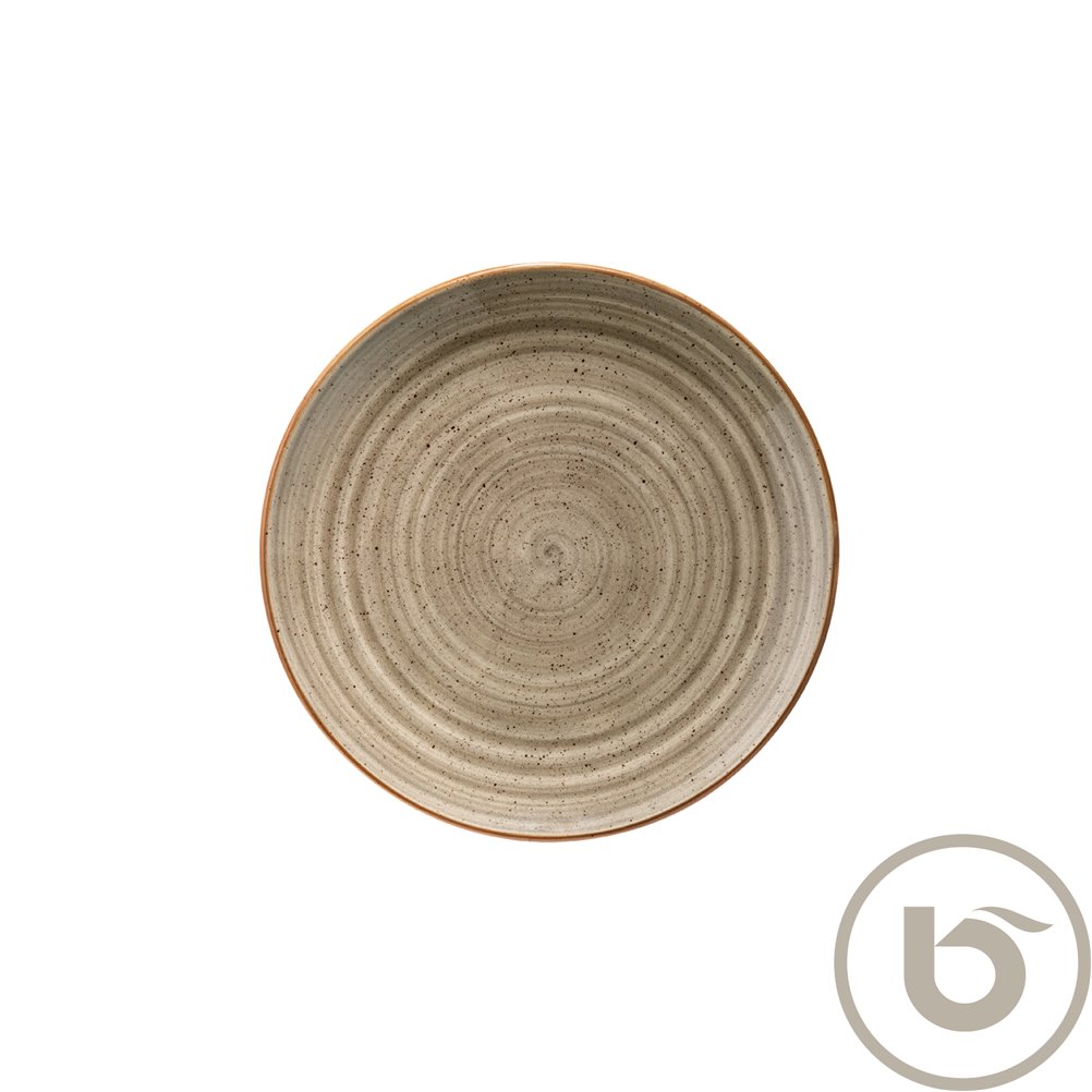 ATRGRM23DZ Πιάτο Ρηχό πορσελάνης coupe, 23cm, Terrain, BONNA