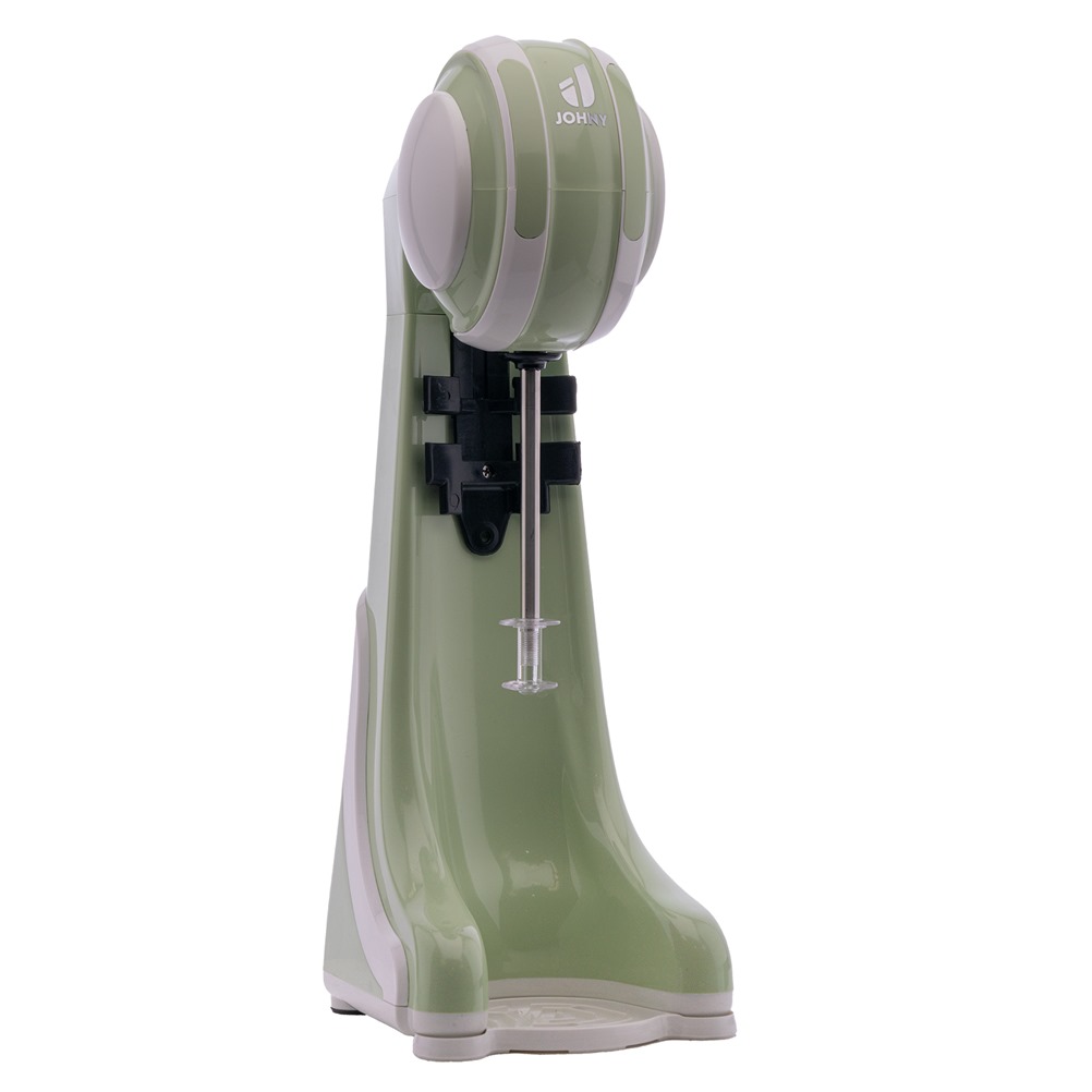 AK/20 /GN-W Φραπιέρα 2 Tαχυτήτων, πράσινη παστέλ με λευκά στοιχεία, Johny, Ελληνικής Κατασκευής