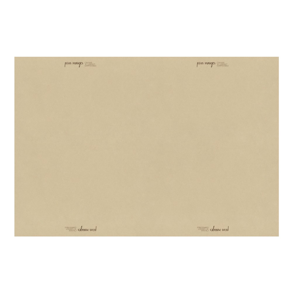 N534F13051 Πακέτο 500 τμχ. Χαρτί Αφής/Περιτυλίγματος Στεγανό, κραφτ, 34x50cm, Okay Italy