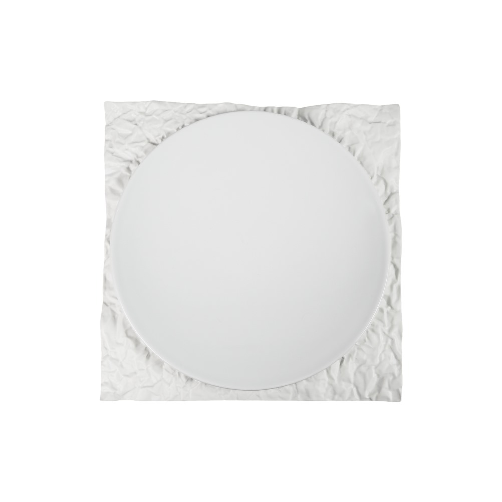 067.0015.00001 Πιάτο πορσελάνης 26x26cm, Σειρά Terra, CostaVerde