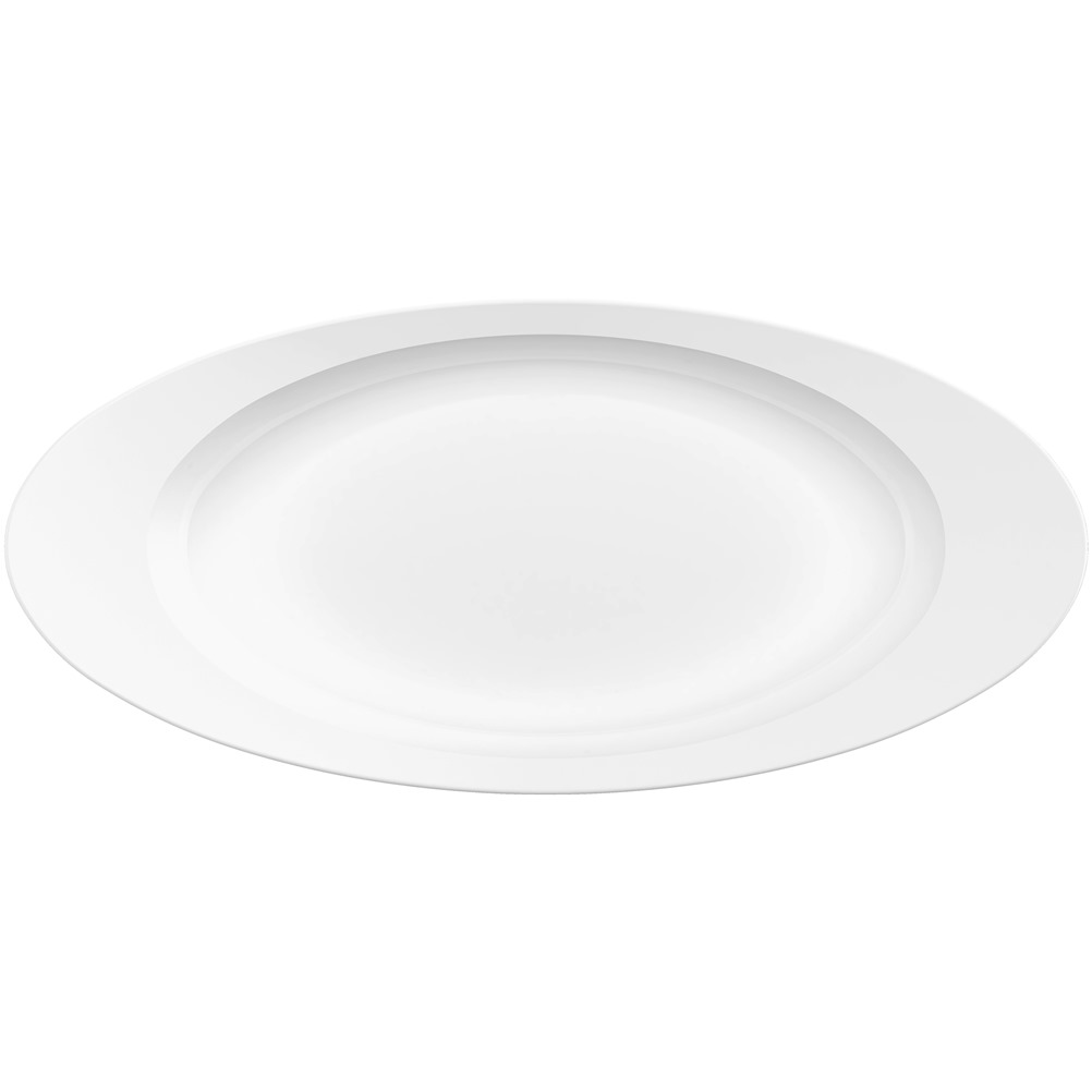 045.0038.00001 Πιατέλα οβάλ πορσελάνης 48x21cm, Σειρά Saturno, CostaVerde