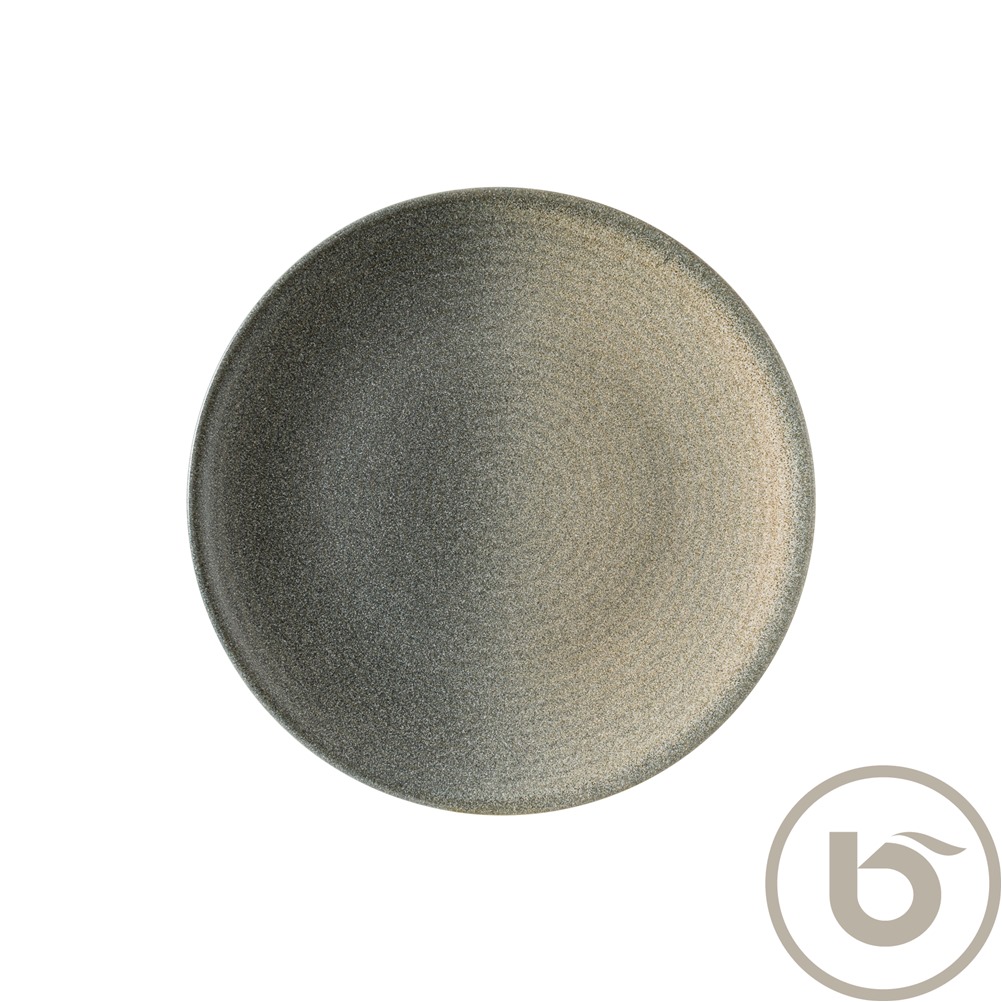 HORLTN27DZ Πιάτο Ρηχό πορσελάνης coupe, 27cm, reactive γυάλωμα, Hornfels, BONNA