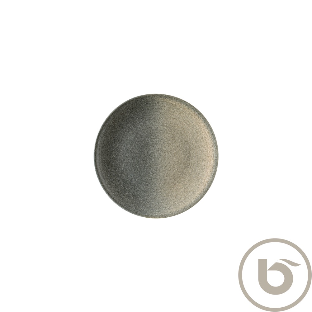 HORLTN17DZ Πιάτο Ρηχό πορσελάνης coupe, 17cm, reactive γυάλωμα, Hornfels, BONNA
