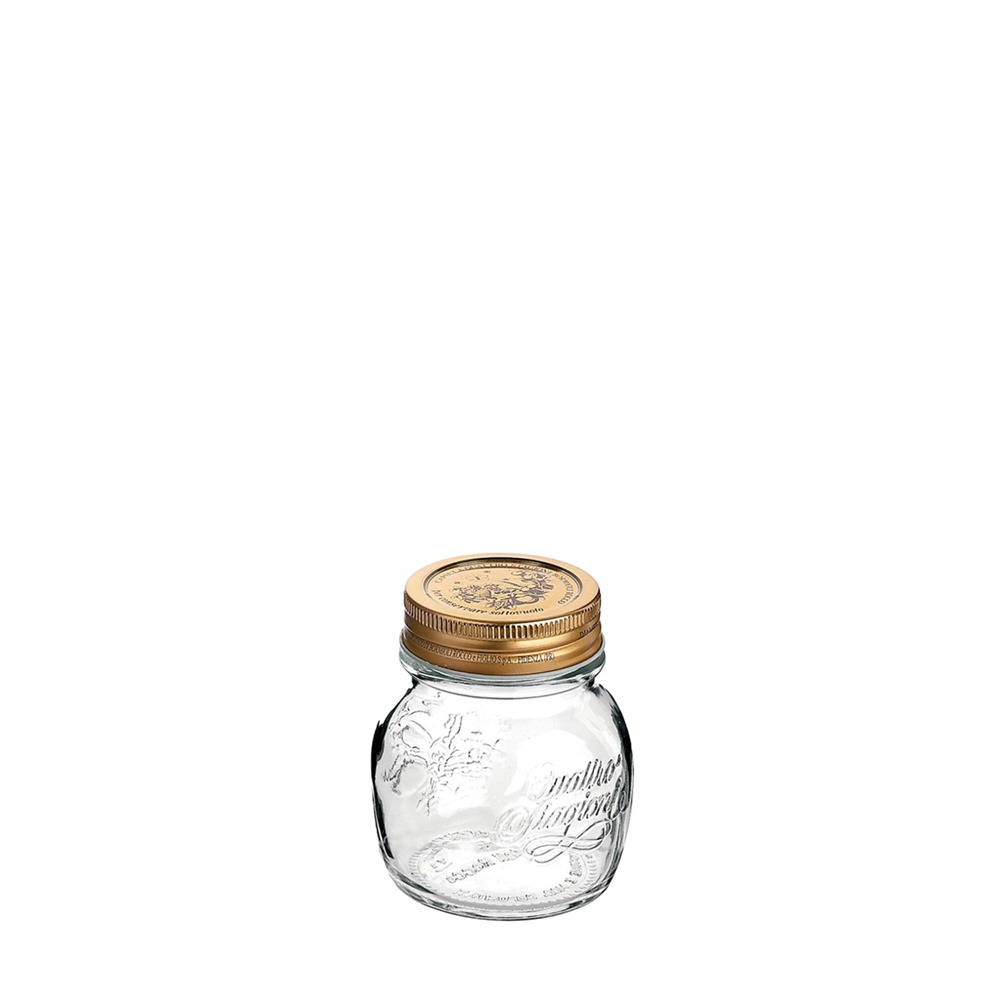 Q4S/15CL Δοχείο 150ml Quattro Stangioni με καπάκι, φ7.5xY8.3cm, BORMIOLI ROCCO