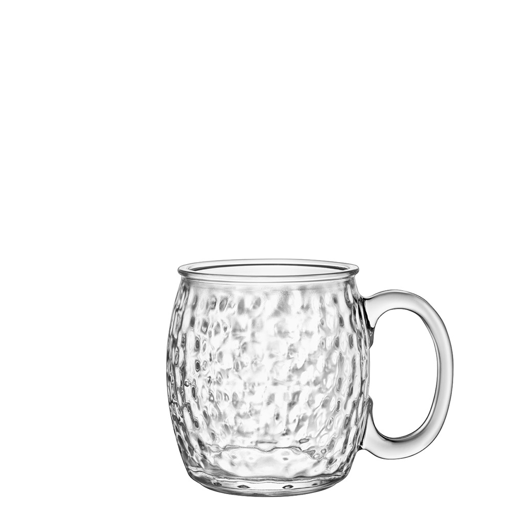 GLASS MOSCOW MULE Κούπα Γυάλινη,  με Χερούλι,  Cocktail, 54.5cl, φ14x10.6cm,  BORMIOLI ROCCO
