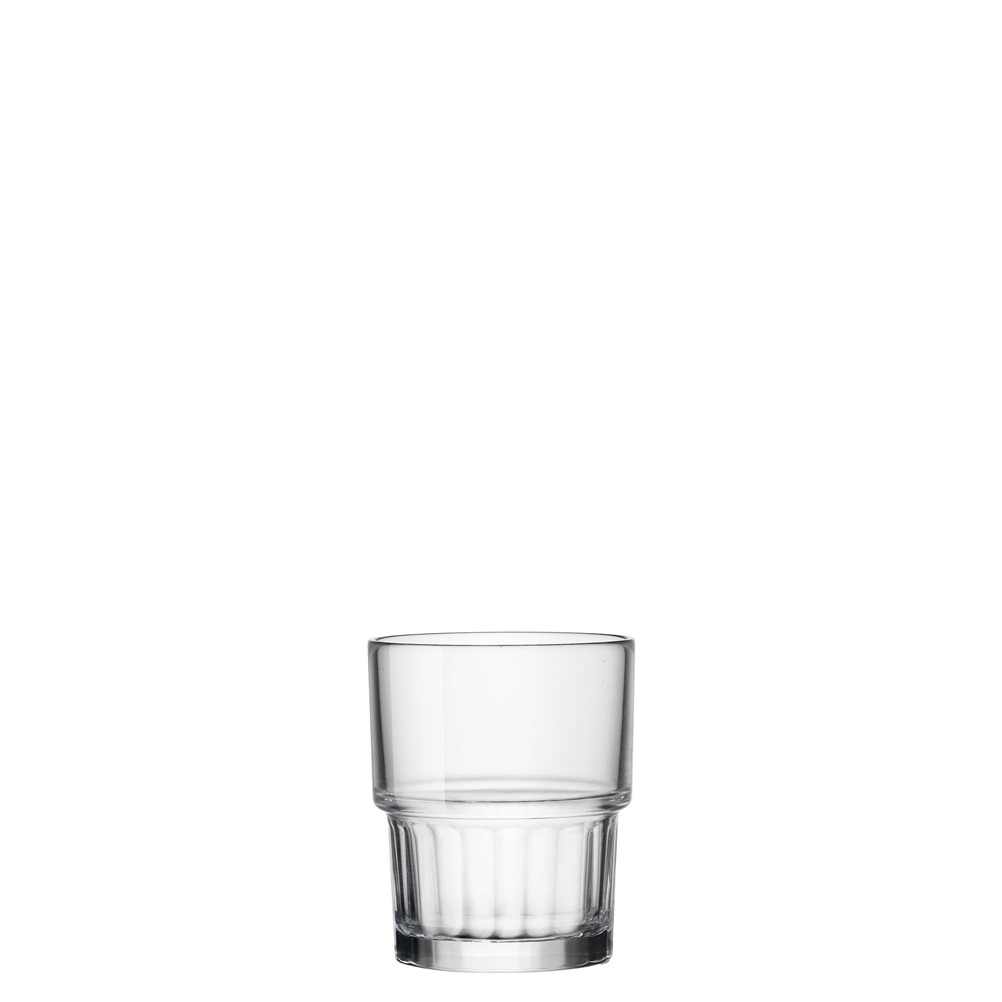 LYON 16 Ποτήρι Γυάλινο, Χαμηλό, Στοιβαζόμενο, Tempered, 16cl, φ6.6x7.9cm, σειρά Lyon, BORMIOLI ROCCO