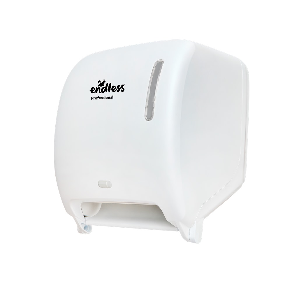 2999150438 Συσκευή/Διανεμητής Ρολού Χειροπετσέτας με Αισθητήρα Autocut, 22.9x30.9xΥ36.2cm, Λευκή, Endless