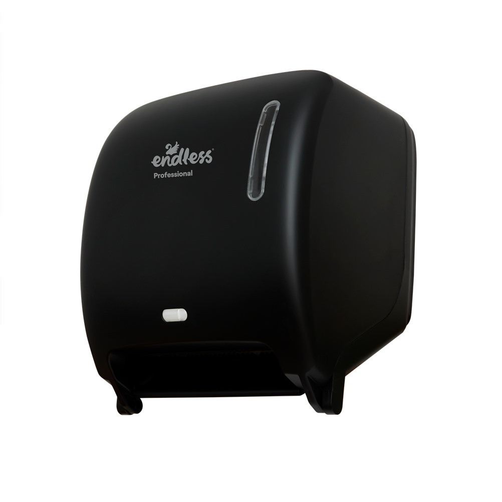2999150439 Συσκευή/Διανεμητής Ρολού Χειροπετσέτας με Αισθητήρα Autocut, 22.9x30.9xΥ36.2cm, Μαύρη, Endless