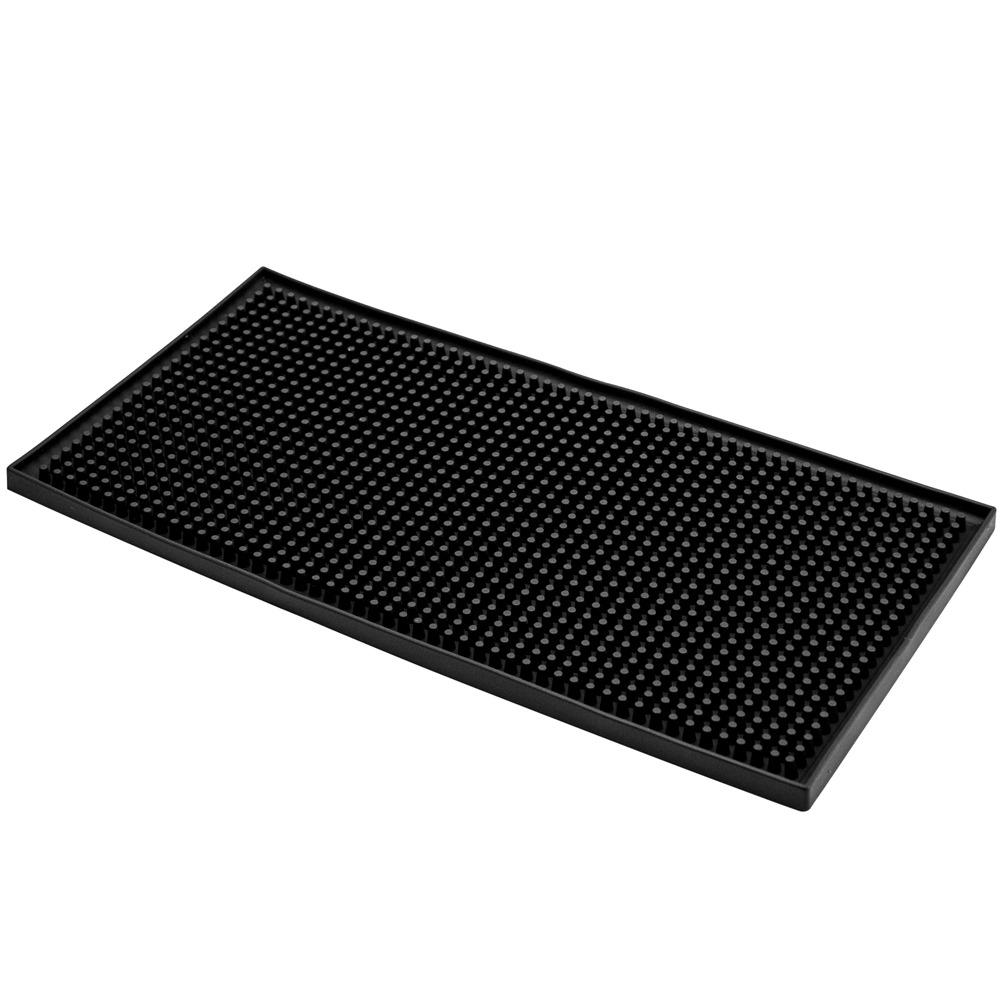 TAPBAR3045 Σέρβις/Bar Ματ 45x30cm, PVC μαύρο λάστιχο, αντιολισθητικό, Salvinelli