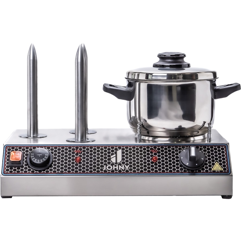 AK/1-EP3 Mηχανή για Hot-Dog, με 3 Θέσεις Ψησίματος για Ψωμάκια, Johny, Ελληνικής Κατασκευής